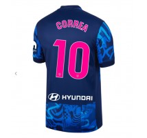 Atletico Madrid Angel Correa #10 Koszulka Trzecia 2024-25 Krótki Rękaw